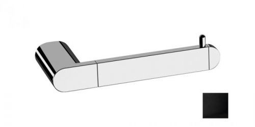 SAPHO FLORI držák toaletního papíru bez krytu, černá mat RF017/15