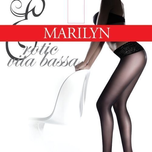 Dámské punčochové kalhotky Erotic Vita Bassa 30 DEN - Marilyn - 2-S - černá