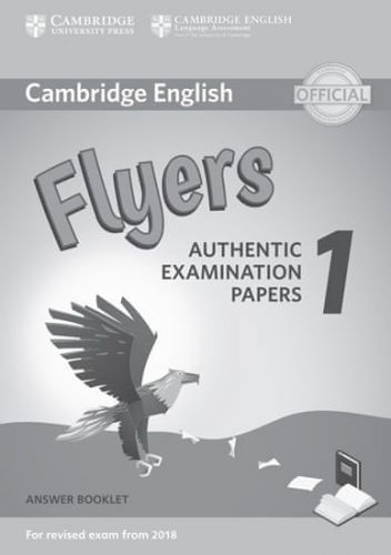 Saxby Karen: Cambridge English Young Learners 1 For Revised Exam From 2018 Flyers Answer Booklet