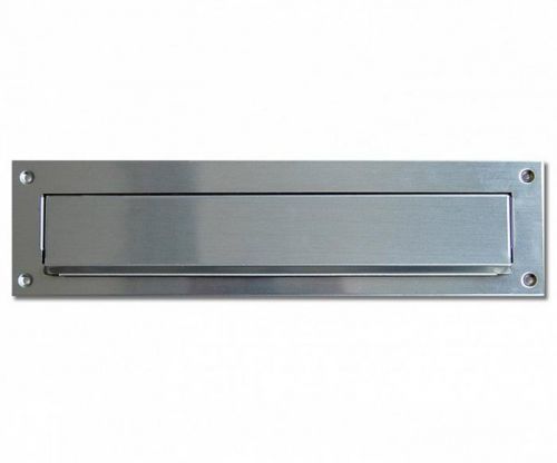 Vhoz na dopisy hranatý nerez