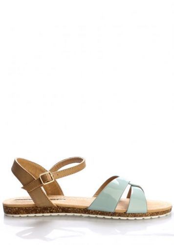 Zelené korkové letní sandálky MARIA MARE Velikost: 36