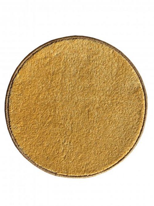Vopi koberce Kusový koberec Eton Exklusive žlutý kruh - 57x57 (průměr) kruh cm Žlutá