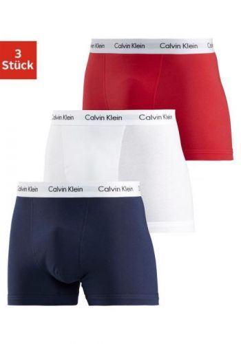 Boxerky, Calvin Klein Calvin klein underwear bílá+cerná+šedá melír S (5)