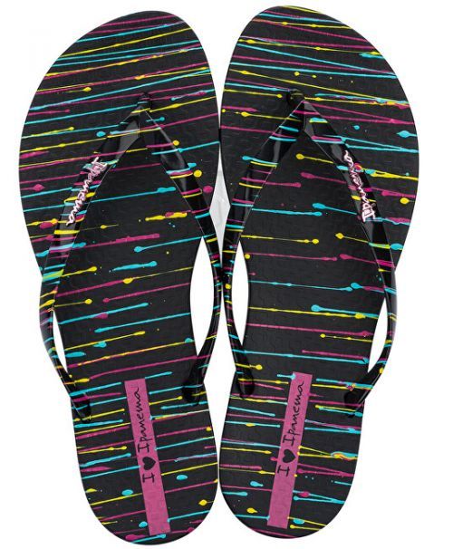 Ipanema Dámské žabky Wave Art Fem 26287-20780 Black/Black 35-36