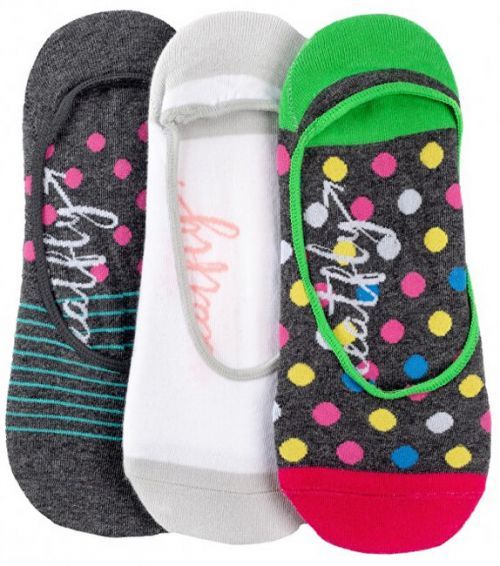 Meatfly Sada dámských ponožek Low socks S19 L/Fuchsia