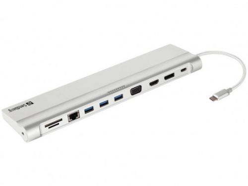 Sandberg USB-C All-in-1 dokovací stanice, 136-23