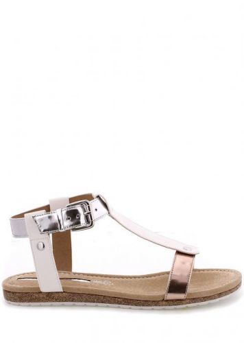 Bílé korkové letní sandálky MARIA MARE Velikost: 36