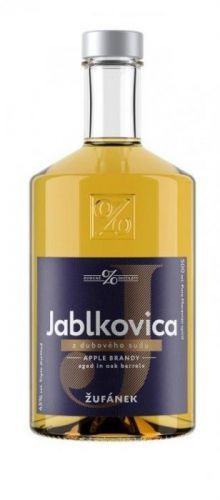 Jablkovica z dubového sudu 0,5l 45%