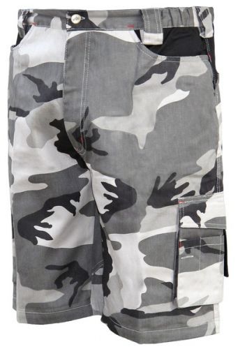 Maskáčové šortky TRACKER S camoflage gray