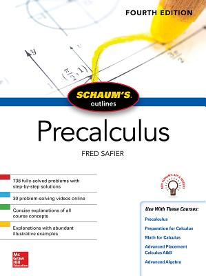 Schaum's Outline of Precalculus, Fourth Edition (Safier Fred)(Paperback / softback)