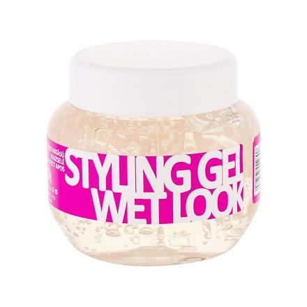 Kallos Cosmetics Styling Gel Wet Look silně tužicí gel na vlasy s mokrým efektem 275 ml pro ženy