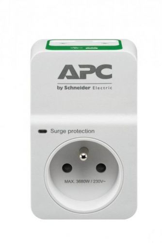 APC Essential SurgeArrest 1 česká zásuvka, 2portová USB nabíječka