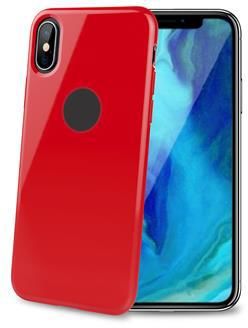 CELLY TPU pouzdro CELLY iPhone XS Max, červené (GELSKIN999RD)