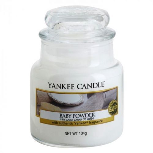 Yankee Candle Baby Powder vonná svíčka 104 g