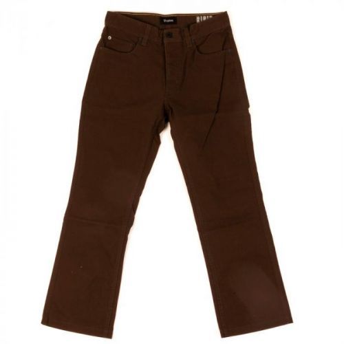 kalhoty BRIXTON - Fleet Rgd 5-Pkt Brown (BROWN)