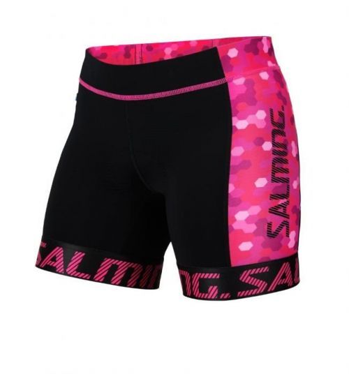 Salming Triathlon Shorts Wmn Black/Pink XS
