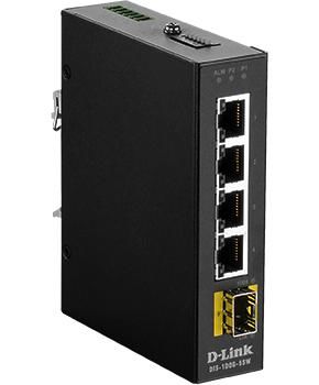 D-LINK DIS-100G-5SW Industrial Gigabit Unmanaged Switch with SFP slot (DIS-100G-5SW)