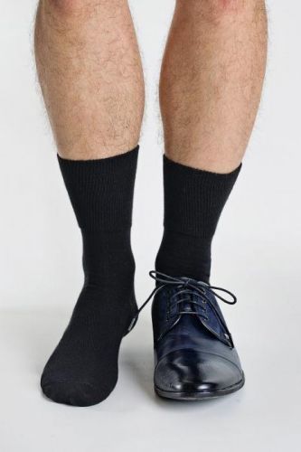 Pánské ponožky Regina Socks Frote Bambus - 39-42 - černá