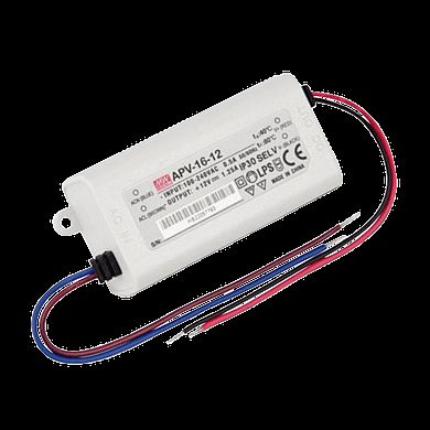 MEANWELL APV-16-12 12V/16W CV Meanwell LED DRIVER IP42
