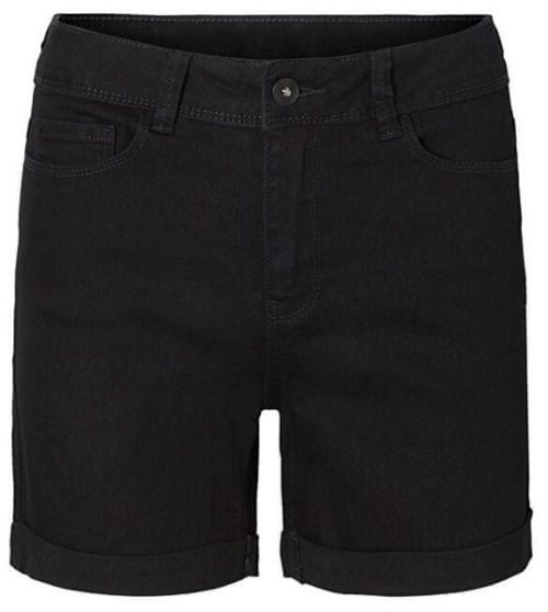 Vero Moda Dámské Kraťasy Hot Seven Nw Dnm Fold Shorts Mix Noos Black (Velikost M)