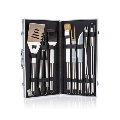 Happy Green Souprava Na Grilování Bbq, 10 Ks, V Kufříku