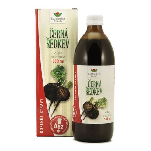 Ekomedica Czech Černá Ředkev 500 Ml