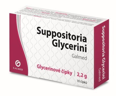 Suppositoria Glycerini Galmed 2.2g 10 čípků