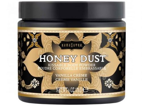 KamaSutra Slíbatelný tělový pudr Honey Dust Vanilla Creme - 170 g