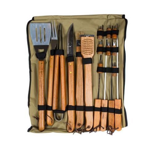 Happy Green Souprava Na Grilování Bbq, 18 Ks, V Tašce