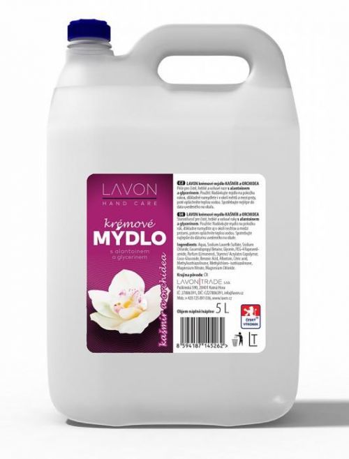 Lavon tekuté mýdlo 5 l kašmír & orchidea