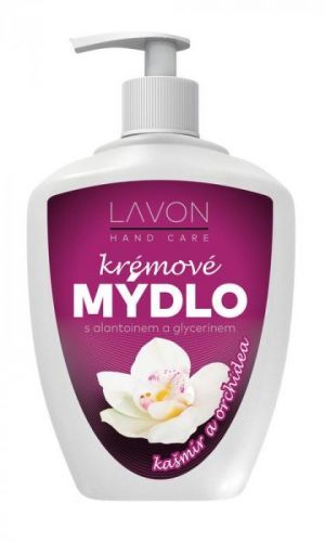 LAVON (ČR) LAVONEA Krémové mýdlo s alantoinem a glycerinem - pumpička 500ml - KAŠMÍR A ORCHIDEA