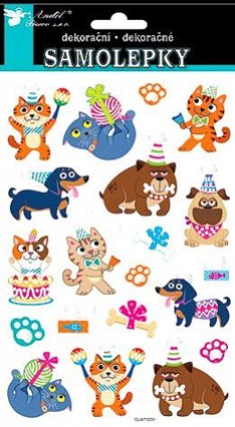 Anděl Samolepky - Psi a kočky - 10206