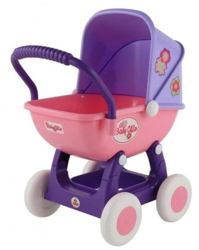 Polesie Kočárek Pro Panenky Ariana, 4 Kolečka, Růžová