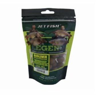 JETFISH Boilies LEGEND RANGE - BIOLIVER ANANAS/N-Butyric Acid 20mm 250g