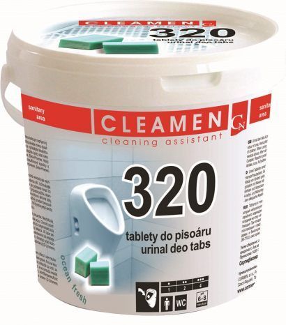 Cleamen 320 DEO tablety do pisoáru 1,5kg