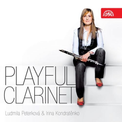 Peterková Ludmila: Playful Clarinet / Debussy,Bach,Monti,Rimsky-Korsakov,Dvořák,.....