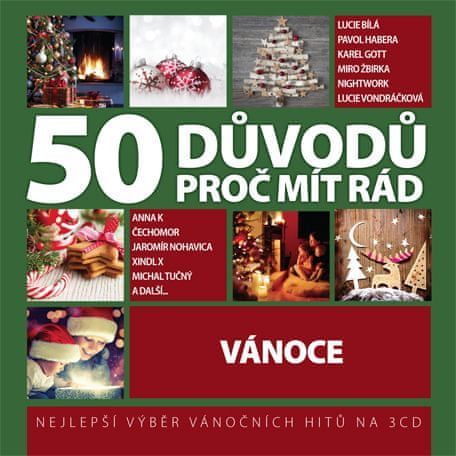 Various: 50 Důvodů Proč Mít Rád Vánoce (3x Cd) - Cd