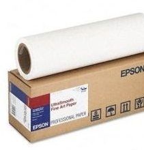 Epson UltraSmooth Fine Art - Bavlna - bílá (natural white) - Role A1 (61,0 cm x 15,2 m) - 250 g/m2 - 1 role bavlněný papír - pro SureColor SC-P10000, P20000, P6000, P7000, P8000, P9000, T3000, T3200, T5200, T7000, T7200