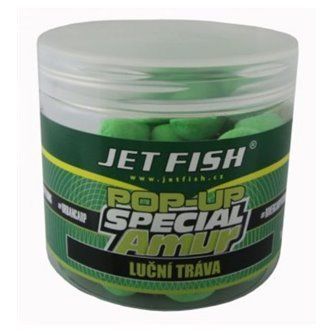 Plovoucí boilies JETFISH POP-UP SPECIAL AMUR 16mm - Luční tráva