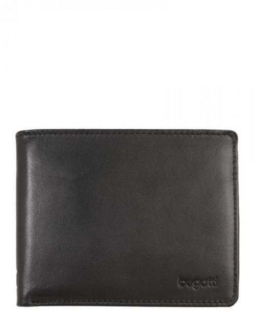 Bugatti pánská kožená peněženka 49108001 Černá