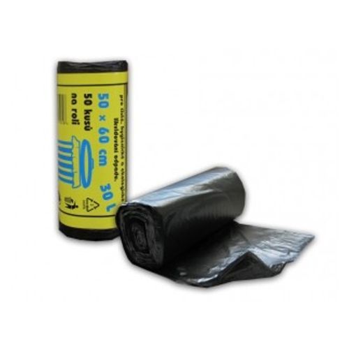 Sáčky na odpad 50x60 30 l 50ks HDPE