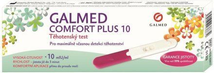 Test těhotenský Comfort Plus 10 tyčinka Galmed 1ks