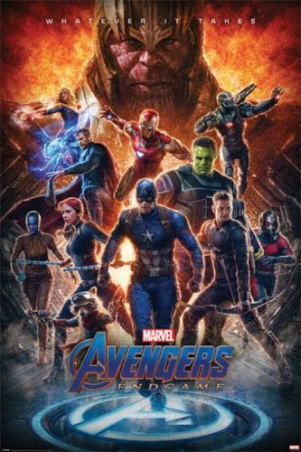 PYRAMID Plakát, Obraz - Avengers: Endgame - Whatever It Takes, (61 x 91.5 cm)
