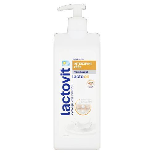 Lactovit Tělové Mléko Intenzivní Péče Lactooil (Body Milk) 400 Ml