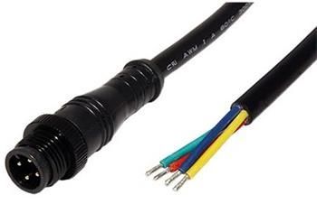 Kabel M12 4pin (M) - bez koncovky, kód A, 1m, PVC