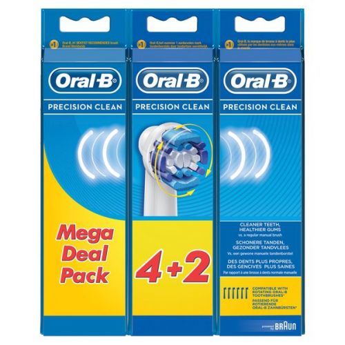 Oral-B Precision Clean 6ct Náhradní Hlavice