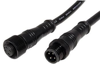 Prodlužovací M12 4pin (M) - M12 4pin (F), kód A, 1m