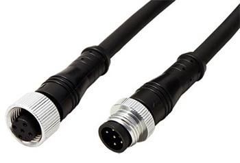 Prodlužovací kabel M12 5pin (M) - 5pin (F), kód A, 2m, PUR