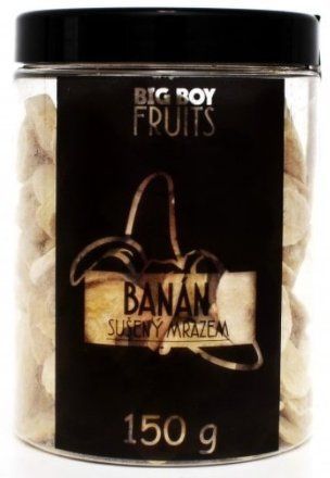 BIG BOY Banán plátky lyofilizované 150g