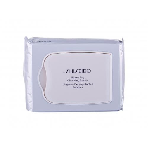 Shiseido Refreshing Cleansing Sheets 30 ks osvěžující čisticí ubrousky pro ženy